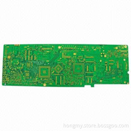 High-density Multilayer PCB 8-layer with Green Solder Mask and 2oz Copper Thickness
